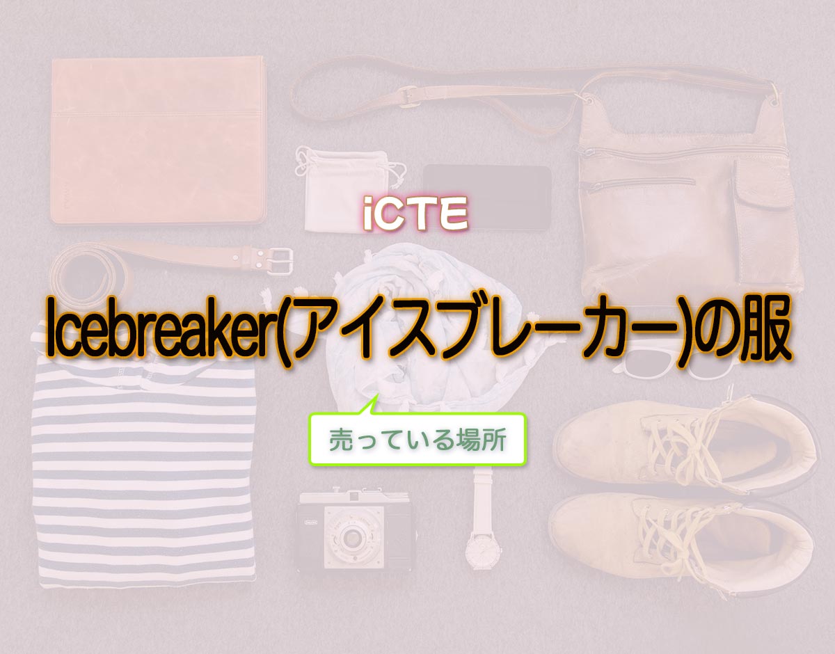 「Icebreaker(アイスブレーカー)の服」はどこで売ってる？