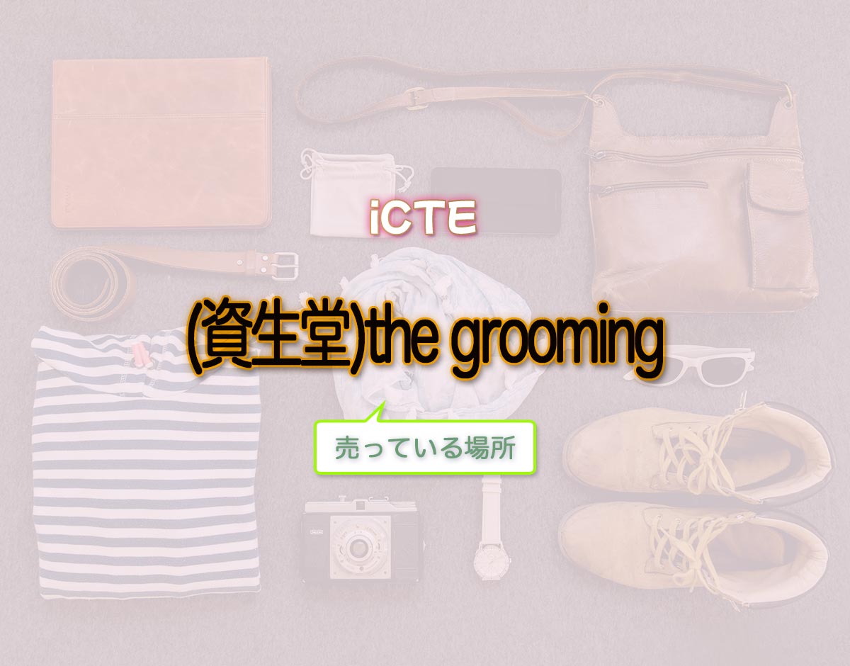 「(資生堂)the grooming」はどこで売ってる？