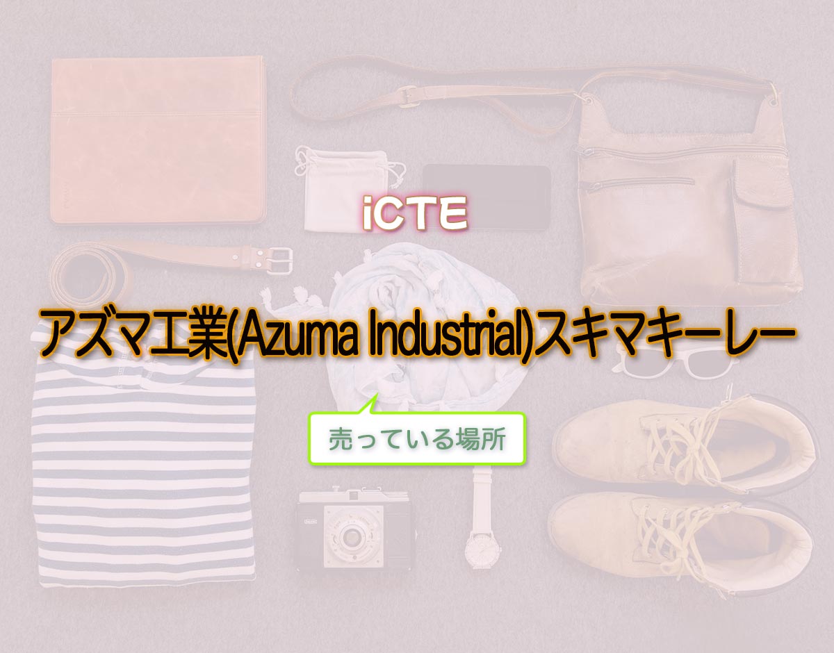 「アズマ工業(Azuma Industrial)スキマキーレー」はどこで売ってる？
